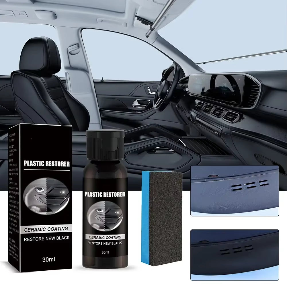 ABS Auto Plastic Restorer Back Car Cleaning Products Auto Polish and Repair Coating for Car Detailing Car Accessories