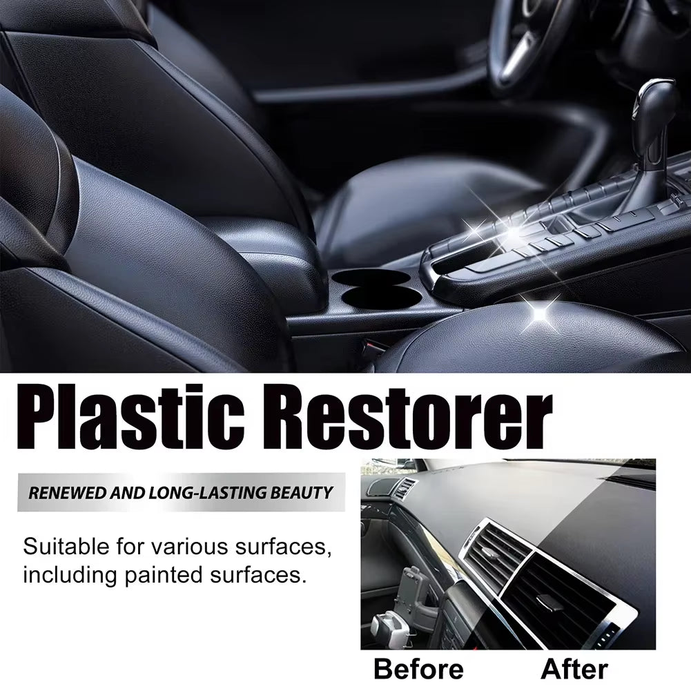 ABS Auto Plastic Restorer Back Car Cleaning Products Auto Polish and Repair Coating for Car Detailing Car Accessories